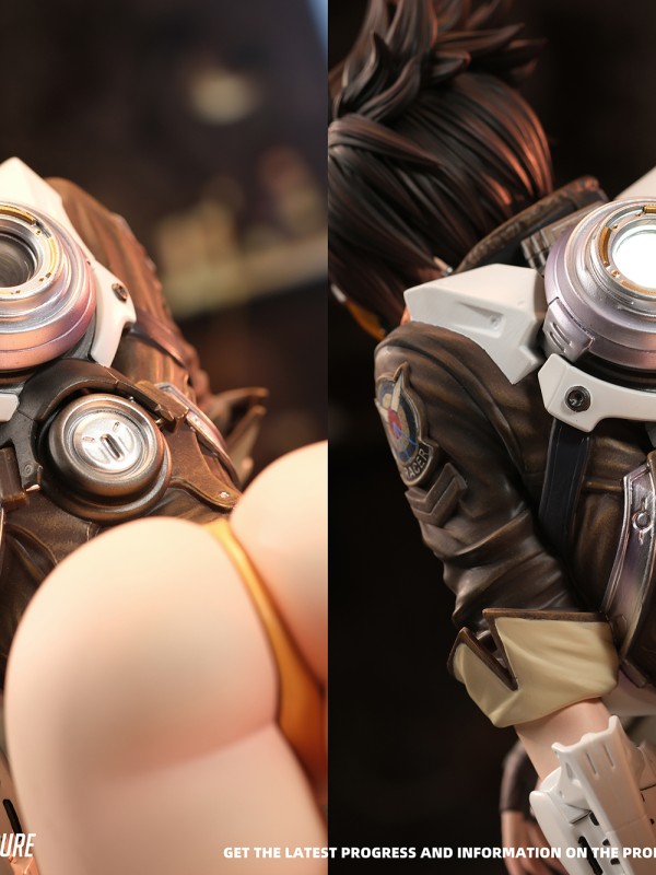 Dtalon Studio Overwatch Tracer Lena Oxton Hot Sexy 1/4 Statue